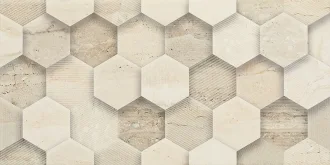 Sunlight Stone Beige Sciana Dekor Geometryk