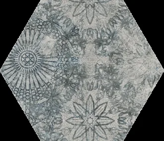 Sweet Grey Heksagon Struktura Sciana