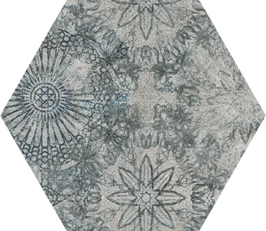 Плитка Paradyz Sweet Grey Heksagon Struktura Sciana 17,1x19,8 матовая