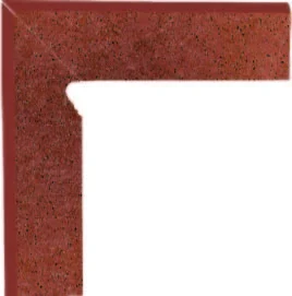Бордюр Paradyz Taurus Brown Цоколь левый (B+A) 8,1x30 матовый