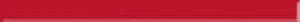 Бордюр Paradyz Uniwersalna Listwa Szklana Red 3x40 глянцевый