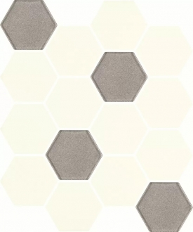 Uniwersalna Mozaika Prasowana Bianco Hexagon Mix