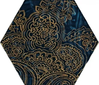 Urban Colours Blue Inserto Szklane Heksagon B