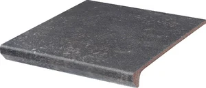 Ступень Paradyz Viano Antracite Stair Tread Nose 30x33 матовая