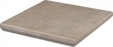 Ступень Paradyz Viano Beige Corner Stair Tread Nose 33x33 матовая