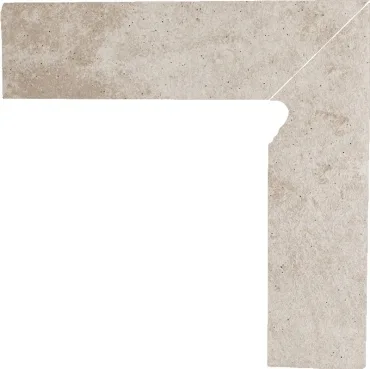 Бордюр Paradyz Viano Beige Stair Tread Skirting Board Right 8,1x30 матовый