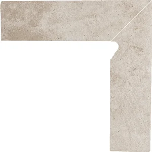 Бордюр Paradyz Viano Beige Stair Tread Skirting Board Right 8,1x30 матовый