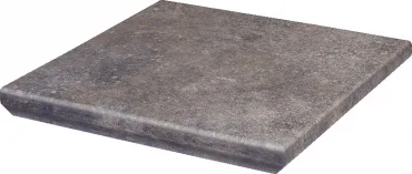 Ступень Paradyz Viano Grys Corner Stair Tread Nose 33x33 матовая