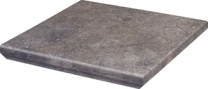 Ступень Paradyz Viano Grys Corner Stair Tread Nose 33x33 матовая