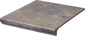 Ступень Paradyz Viano Grys Stair Tread Nose 30x33 матовая
