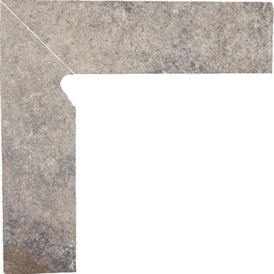 Бордюр Paradyz Viano Grys Stair Tread Skirting Board Left 8,1x30 матовый