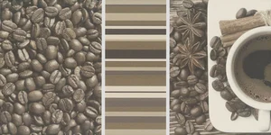 Декоративный элемент Paradyz Vivida Bianco Inserto Cafe B 30x60 глянцевый