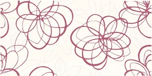 Декоративный элемент Paradyz Vivida Viola Inserto 30x60 глянцевый
