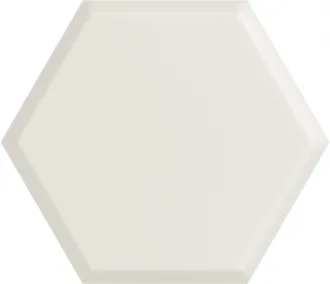 Woodskin Bianco Heksagon Struktura A Sciana
