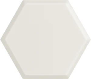 Плитка Paradyz Woodskin Bianco Heksagon Struktura A Sciana 17,1x19,8 матовая