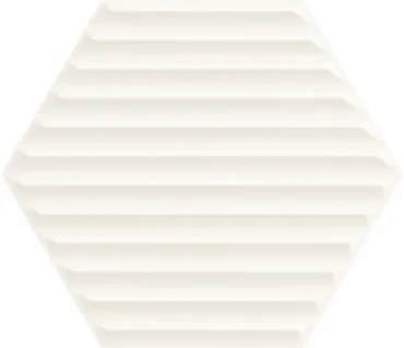 Плитка Paradyz Woodskin Bianco Heksagon Struktura B Sciana 17,1x19,8 структурированная