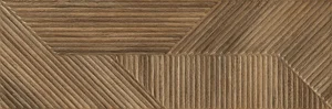 Плитка Paradyz Woodskin Brown Sciana B Struktura Rekt. 29,8x89,8 структурированная