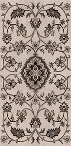 Декоративный элемент Kerama Marazzi Парнас беж декорированный SG810202R 40x80 лаппатированный