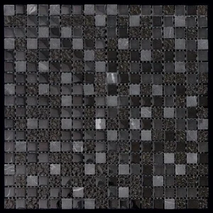 Мозаика Natural Mosaic Pastel PST-007 (Стекло Мрамор) 29,8x29,8 глянцевая