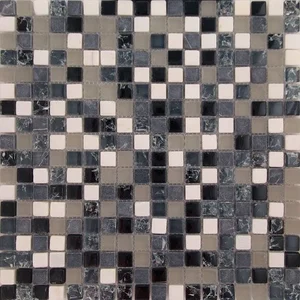 Мозаика Natural Mosaic Pastel PST-022 (Стекло Мрамор) 29,8x29,8 глянцевая