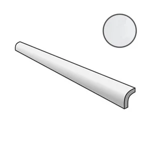 Бордюр Equipe Pencil Bullnose Artisan Alabaster 24499 3x15 глянцевый