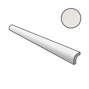Бордюр Equipe Pencil Bullnose Artisan White 24494 3x15 глянцевый