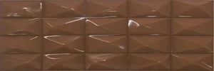 Плитка Ibero Perlage Claire Cacao 25x75 глянцевая