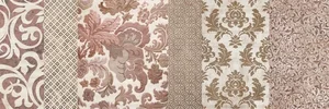 Декоративный элемент Ibero Perlage Dec. Versalles Vanilla 25x75 глянцевый