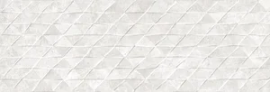 Плитка Peronda Downtown White Triangle SP/33,3X100/R 29728 33,3x100 структурированная