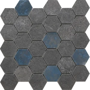Мозаика Peronda Grunge Floor Anth hexa As 28,3x29,4 матовая
