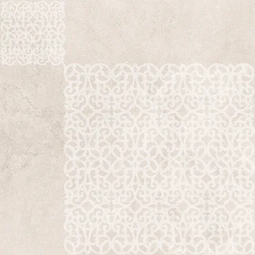 Декоративный элемент Acif Petra Arabesco Rosone Lappato White 604P0PB 60x60 лаппатированный