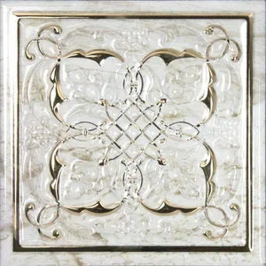 Декоративный элемент Monopole Petra Armonia Gold B 15x15 глянцевый