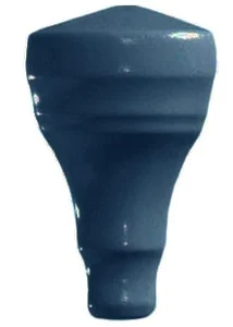 Вставка Petracers 800 Italiano Angolo Capitello Blu Reale 2x6,5 глянцевая