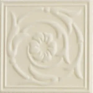 Вставка Petracers Tozzetto Bianco 8x8 глянцевая