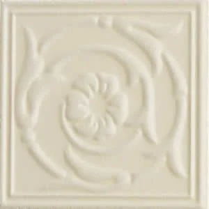 Вставка Petracers Tozzetto Bianco 8x8 глянцевая