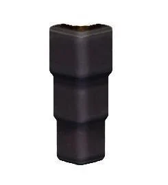 Спецэлемент Petracers Ad Maiora Angolo Capitello Moro 1,5x5,5 матовый