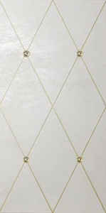 Декоративный элемент Petracers Ad Maiora Rhombus Fregio Oro Beige 50x100 матовый