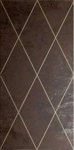 Декоративный элемент Petracers Ad Maiora Rhombus Oro Su Moro 50x100 матовый
