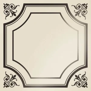 Декоративный элемент Petracers Ad Personam Carre Nero 50x50 глянцевый