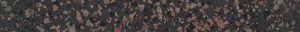 Бордюр Petracers Carnevale Veneziano Battiscopa Nero 8x80 матовый