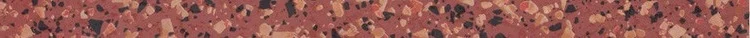 Бордюр Petracers Carnevale Veneziano Listello Rosso 4x80 матовый