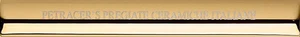 Бордюр Petracers Grand Elegance Gold Sigaro Oro Con Griffe 2,5x20 глянцевый