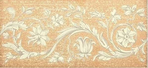 Бордюр Petracers Grand Elegance Gemelli Crema C 9,5x20 глянцевый
