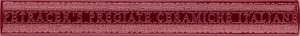 Бордюр Petracers Grand Elegance Sigaro Bordeaux Con Griffe E Cornice 2,5x20 глянцевый