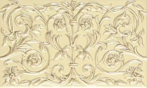 Бордюр Petracers Grand Elegance Unicorni Crema B 12,5x20 глянцевый