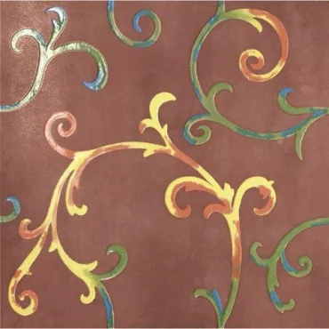 Керамогранит Petracers Rinascimento Rubino Acciaio/Rame Decoro 60x60 матовый