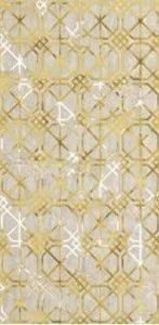 Декоративный элемент Petracers Sartoria Geometria B Oro 50x100 матовый