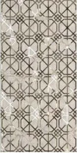 Декоративный элемент Petracers Sartoria Geometria B Platino 50x100 матовый