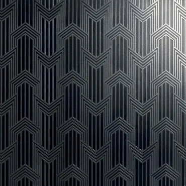 Керамогранит Petracers Swing Geometria Silver Sterling Su Nero Matt S GEOMETRIA 23-20 60x60 матовый