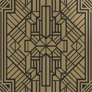 Керамогранит Petracers Swing Labirinto Ottone Su Nero Matt S LABIRINTO 22-20 60x60 матовый